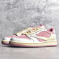 AJ1 Low Travis Scott Shy pink