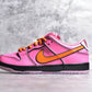 Dunk Low Powerpuff Girls pink