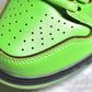 Dunk Low Powerpuff Girls green