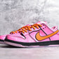 Dunk Low Powerpuff Girls pink