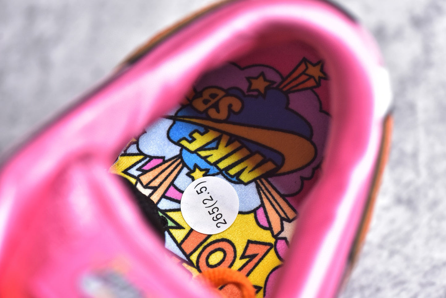 Dunk Low Powerpuff Girls pink