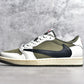 AJ1 Low Travis Scott Medium Olive