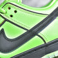 Dunk Low Powerpuff Girls green