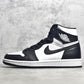 AJ1 High Black White