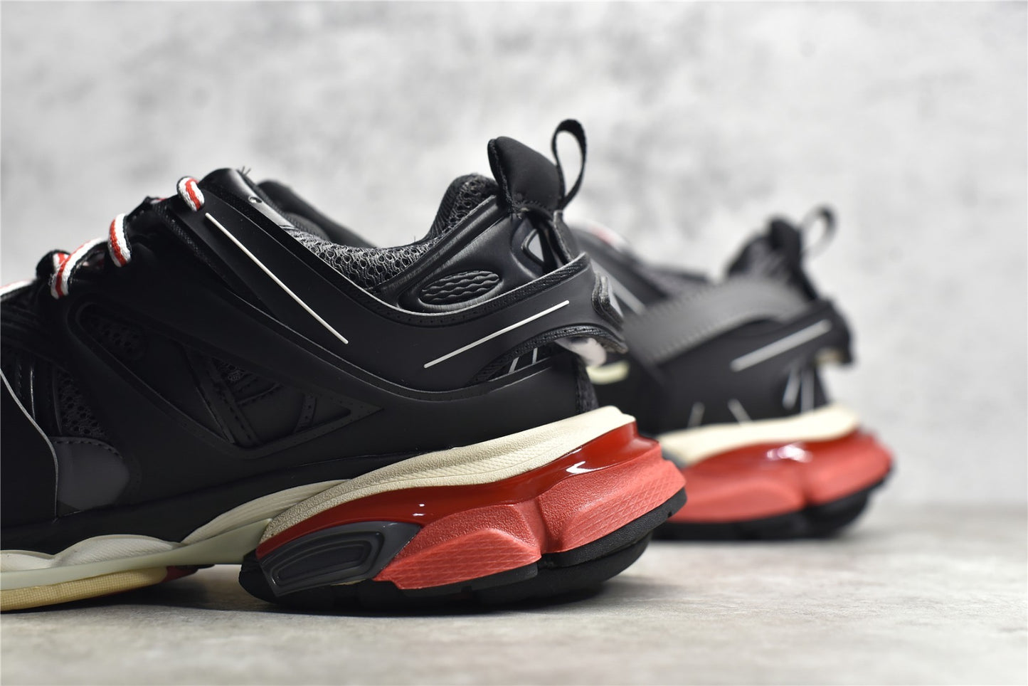 Balenciaga Track Black Red