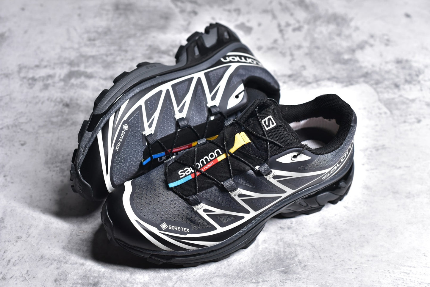 Salomon XT-6 Gore-Tex Black Lunar Rock