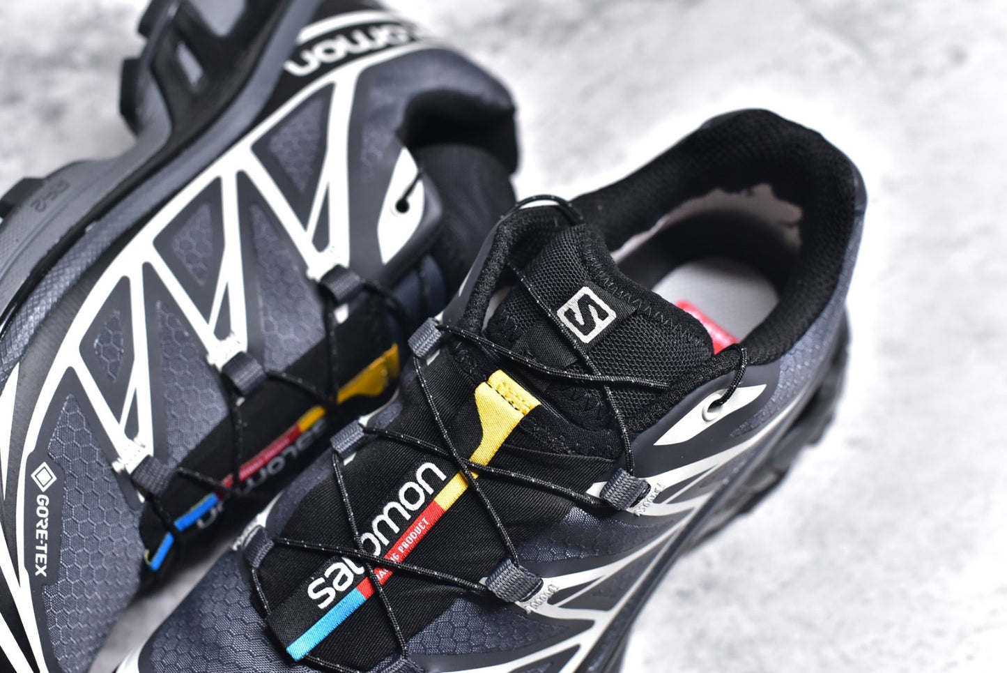 Salomon XT-6 Gore-Tex Black Lunar Rock