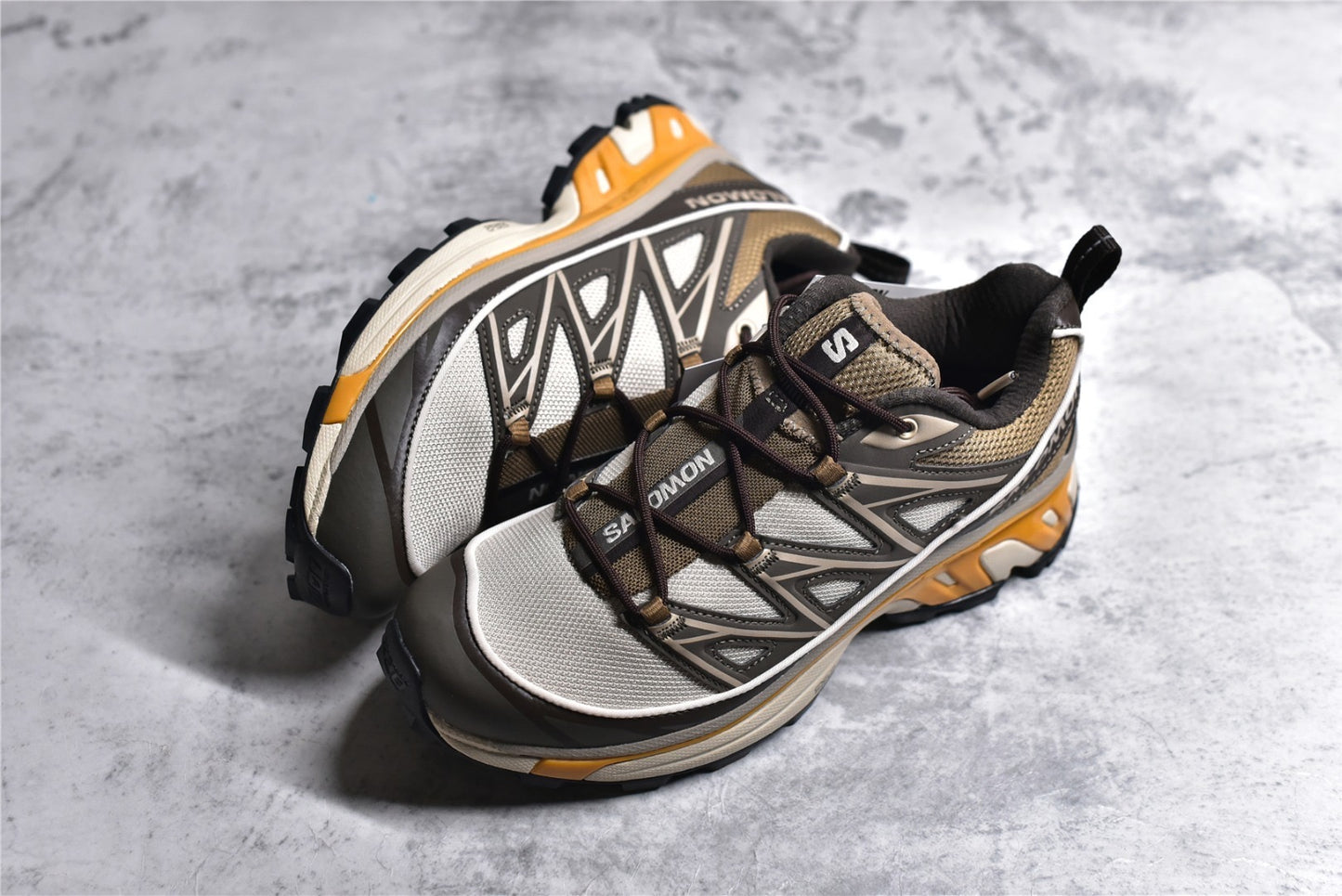 Salomon XT-6 Expanse Feather Gray Golden Oak