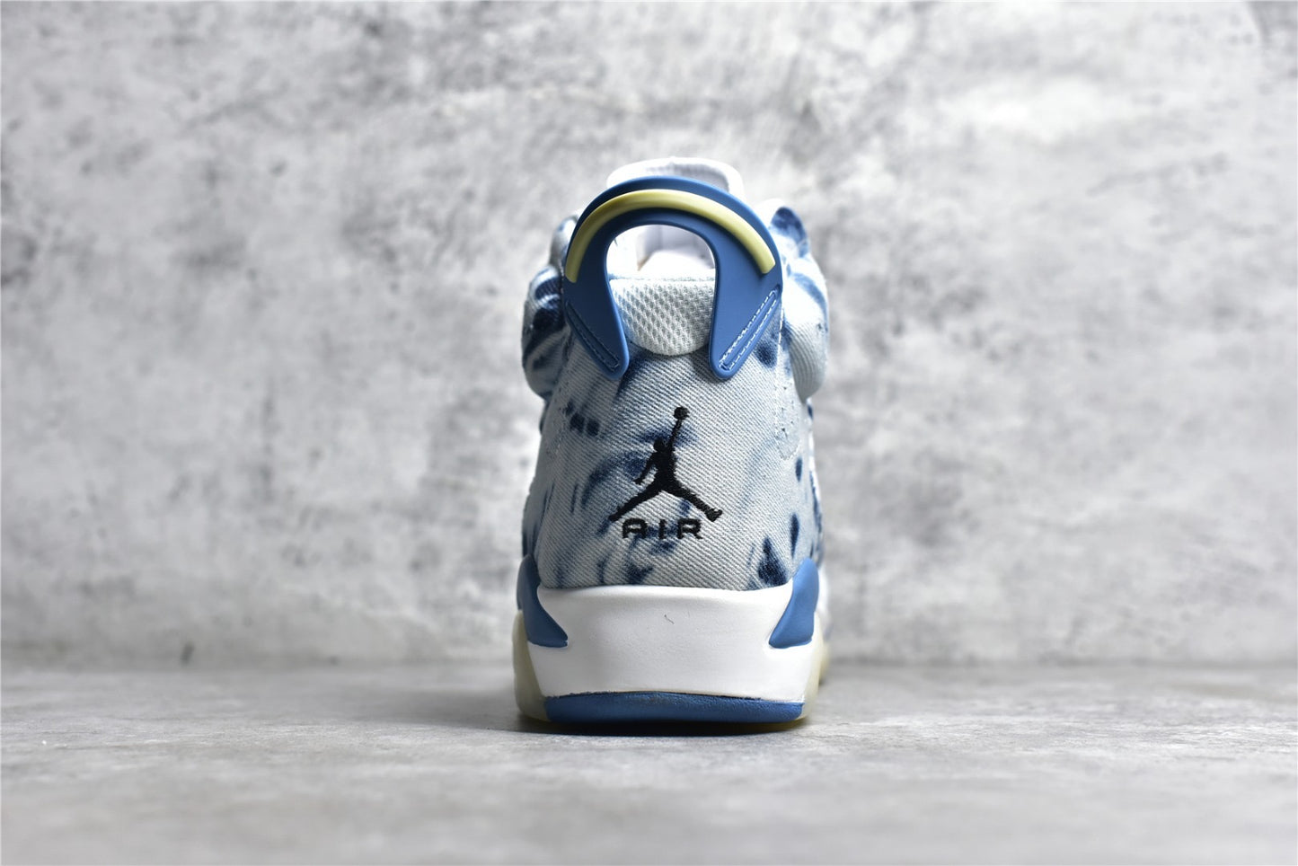 AJ6 Washed Denim