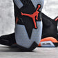 AJ6 Black Infrared