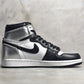 AJ1 Silver Toe