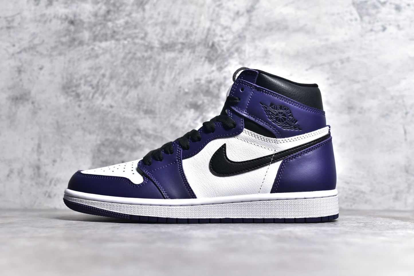 AJ1 Court Purple White