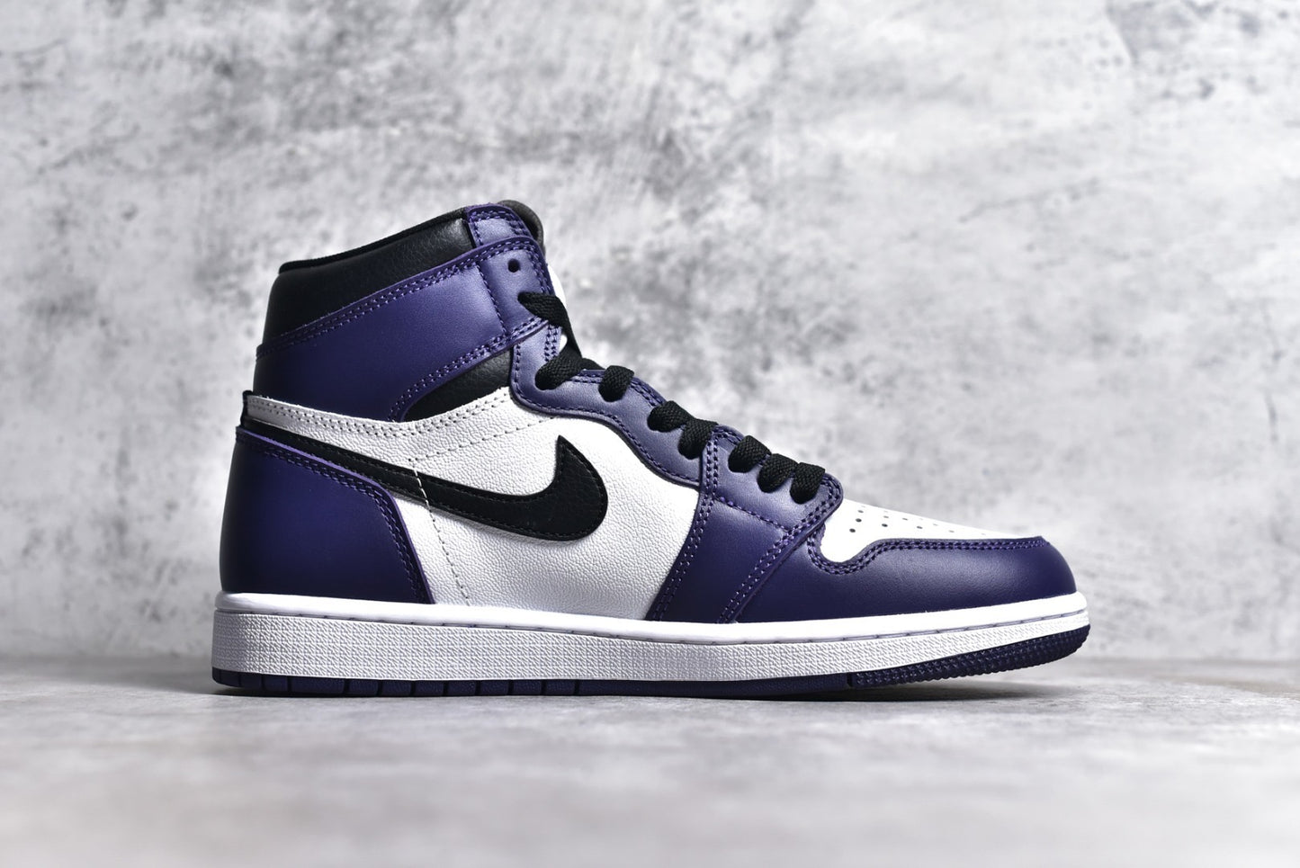 AJ1 Court Purple White