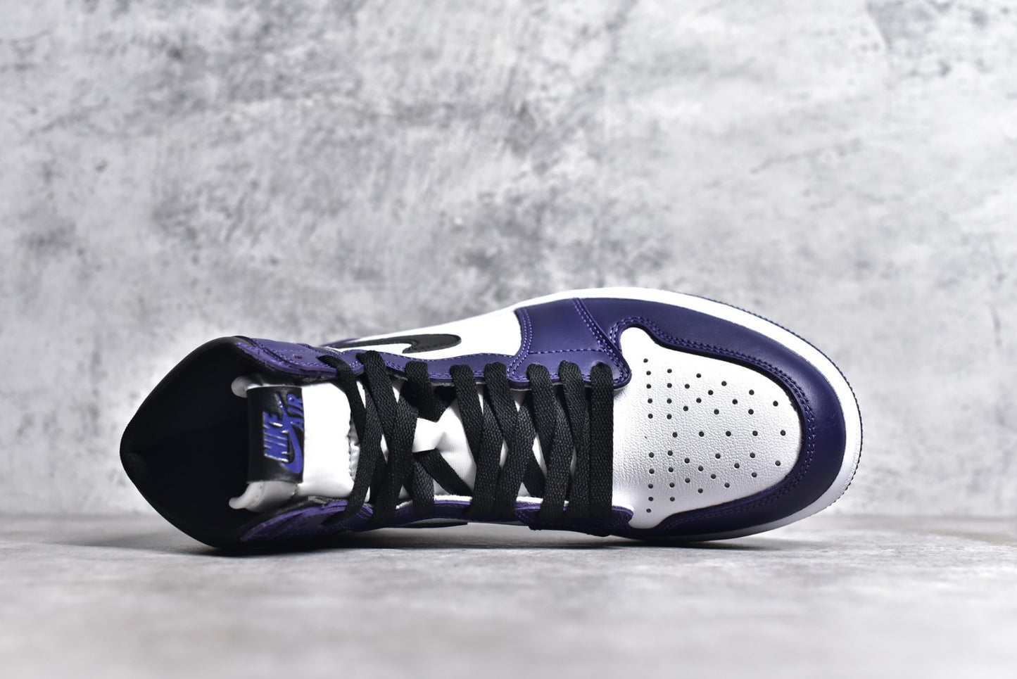 AJ1 Court Purple White