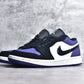 Jordan 1 Low Court Purple White