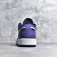 Jordan 1 Low Court Purple White