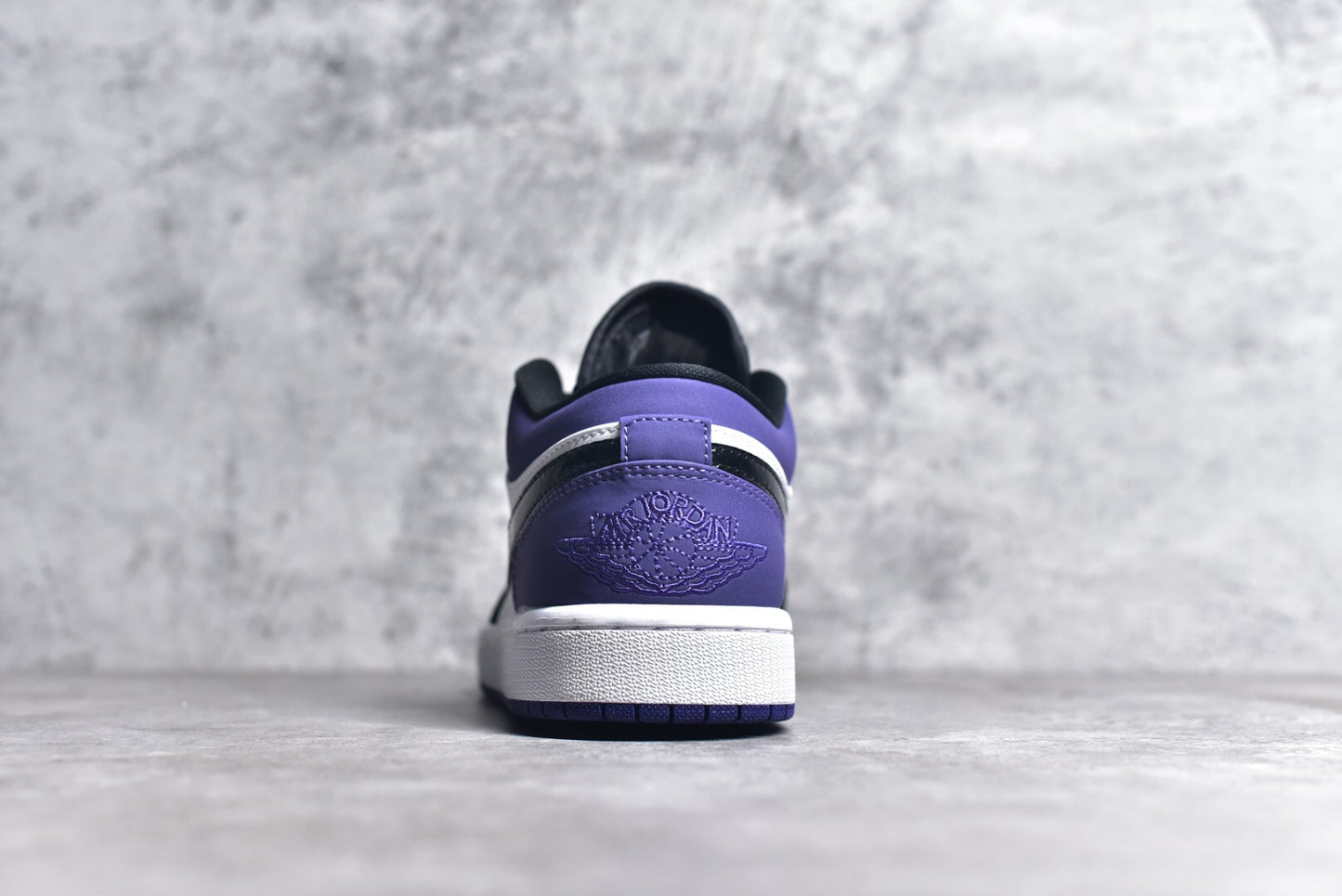 Jordan 1 Low Court Purple White