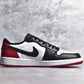 Jordan 1 Retro Low OG Bred Toe