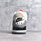 AJ 3 Retro White Cement Reimagined