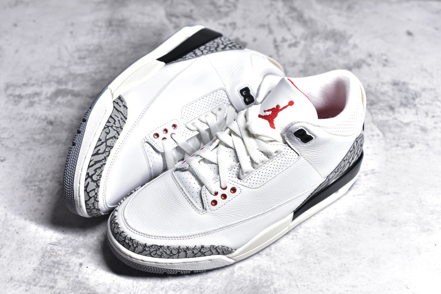 AJ 3 Retro White Cement Reimagined