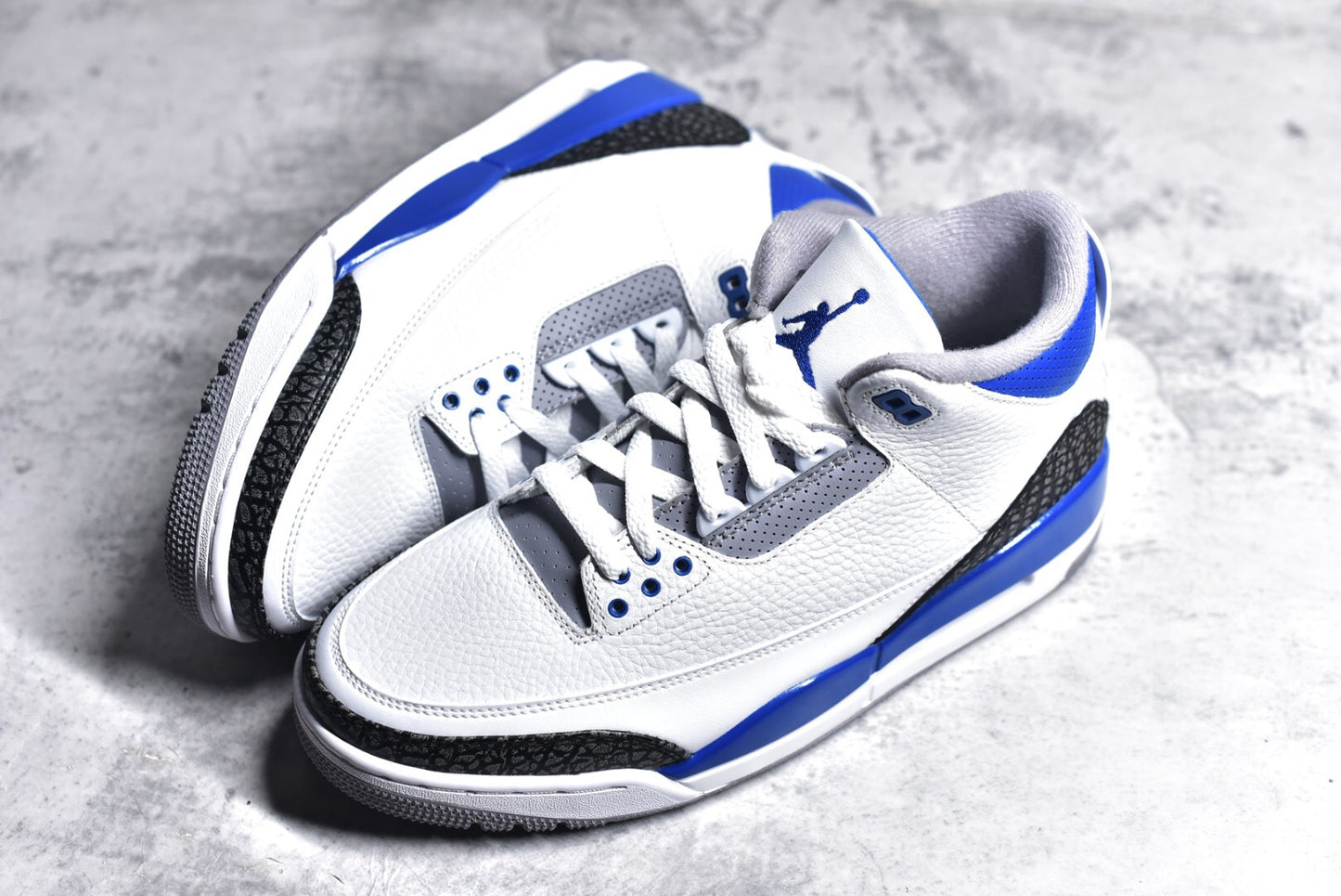 AJ 3 Retro Racer Blue