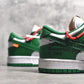 Dunk Low OW Pine Green