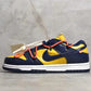 Dunk Low OW Gold Midnight Navy