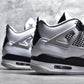 AJ4 Military Black