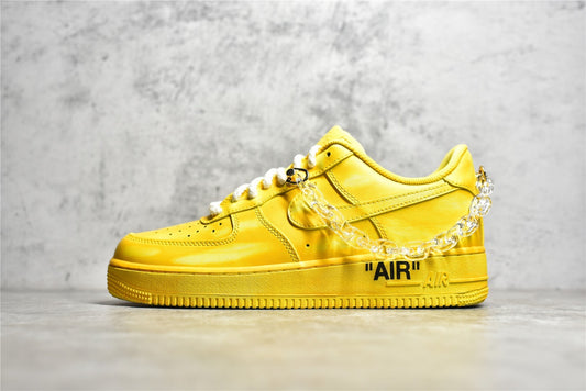 AF1 Customised Yellow