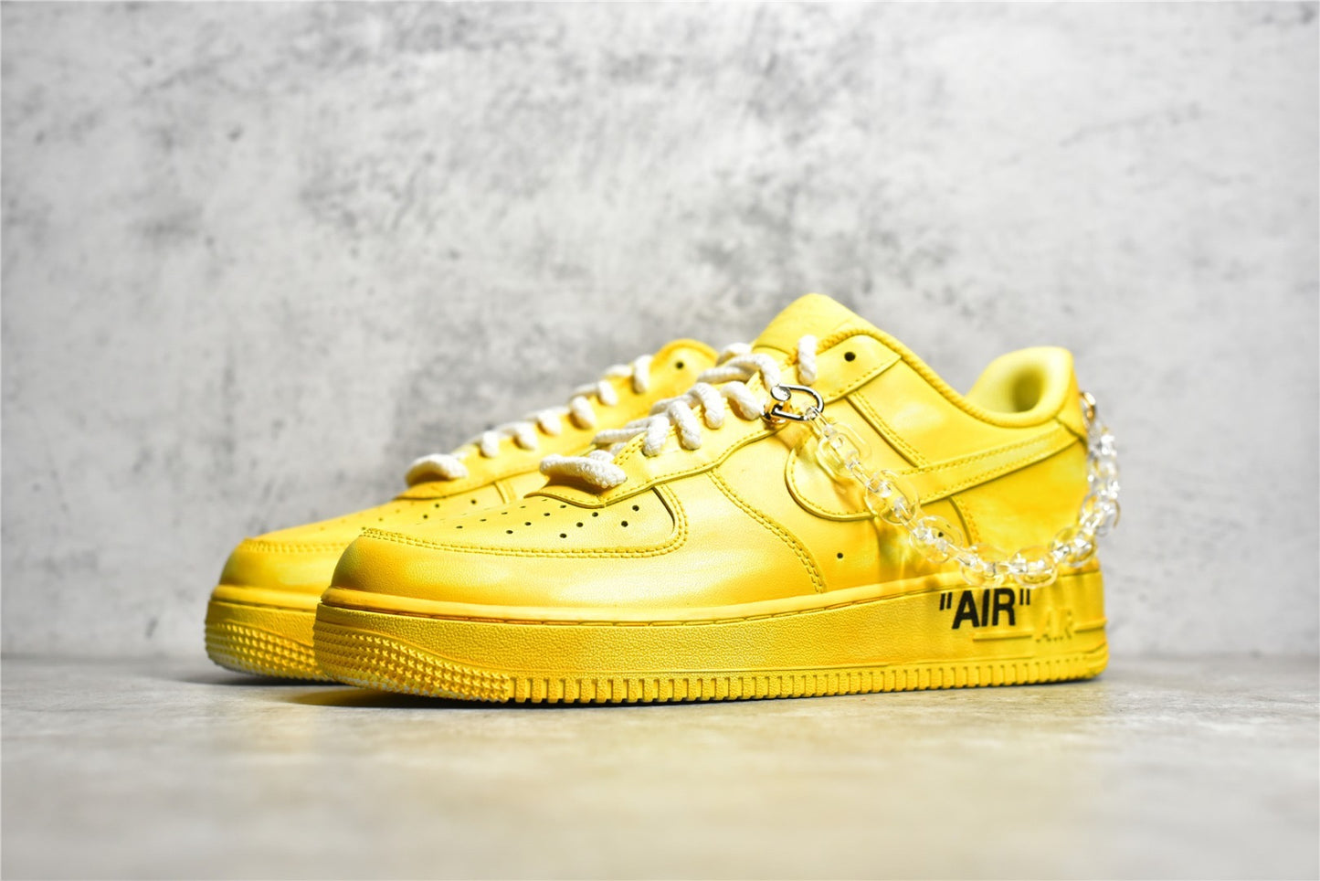 AF1 Customised Yellow