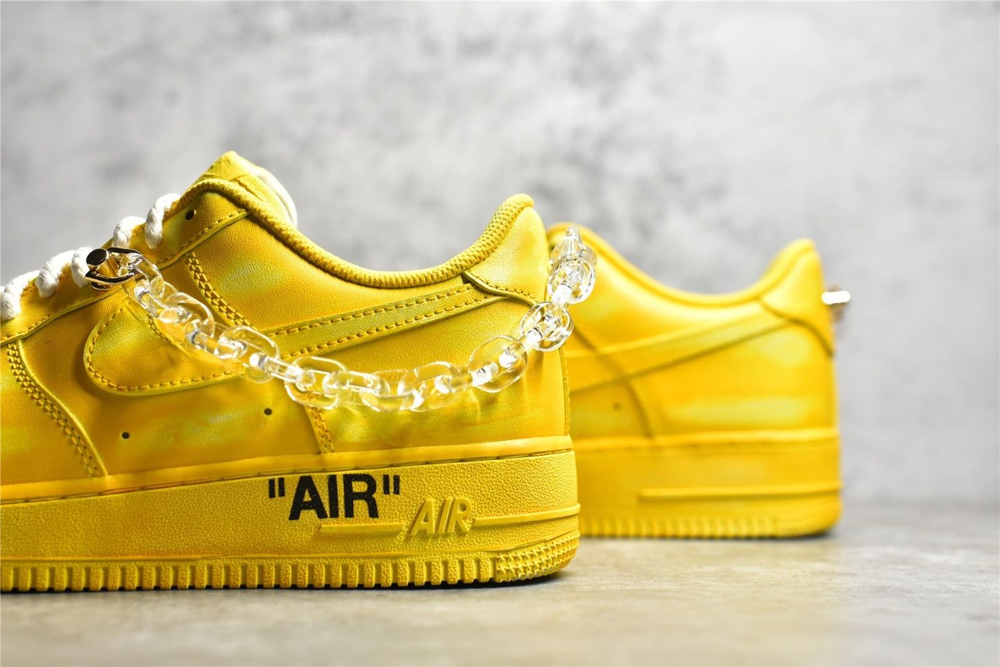 AF1 Customised Yellow