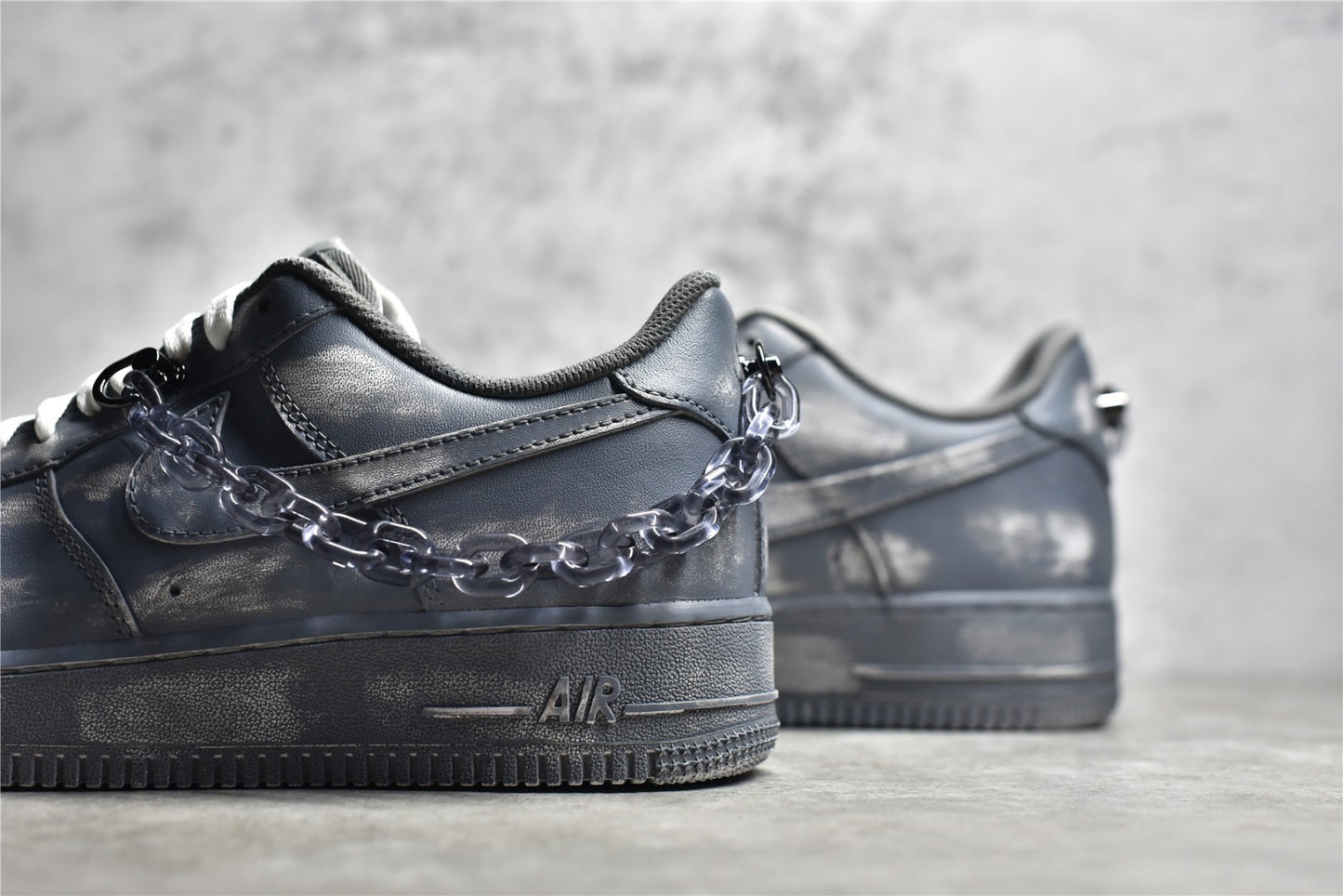 AF1 Customised Grey