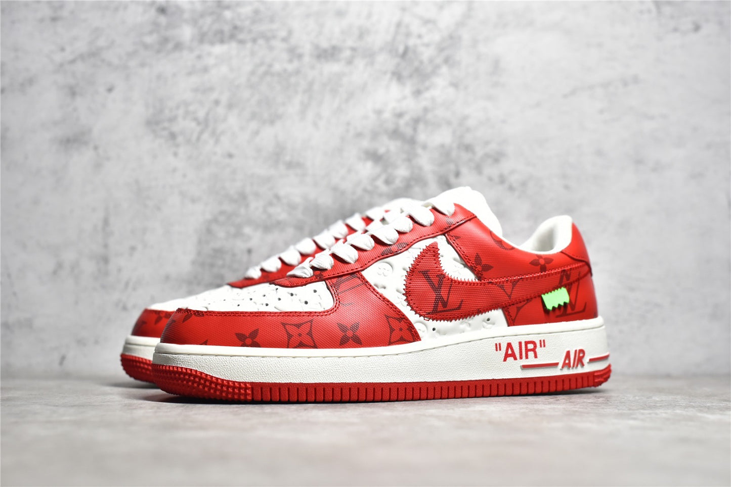 AF1 LV White Red