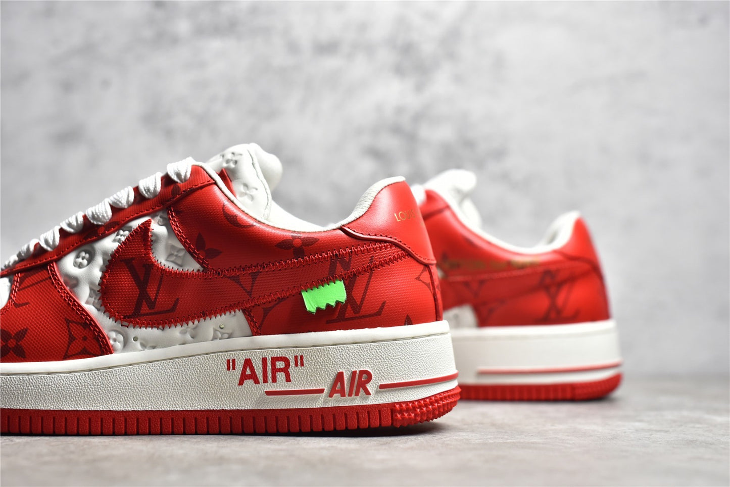 AF1 LV White Red