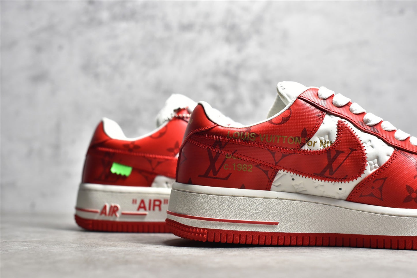 AF1 LV White Red