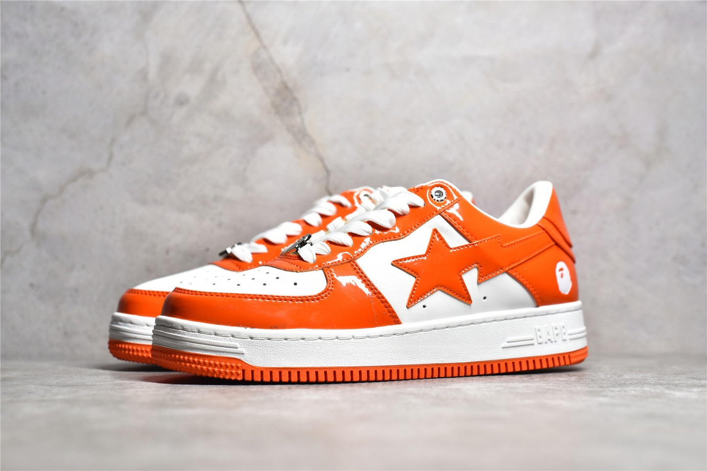 BAPESTA Orange White